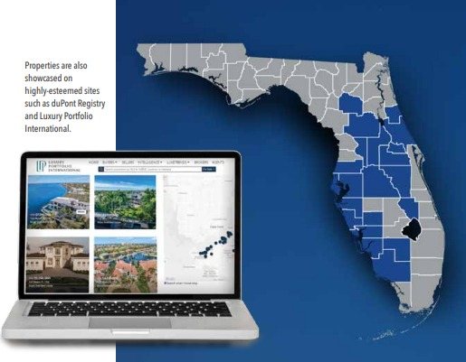 Royal Shell Real Estate marketing reach across Florida